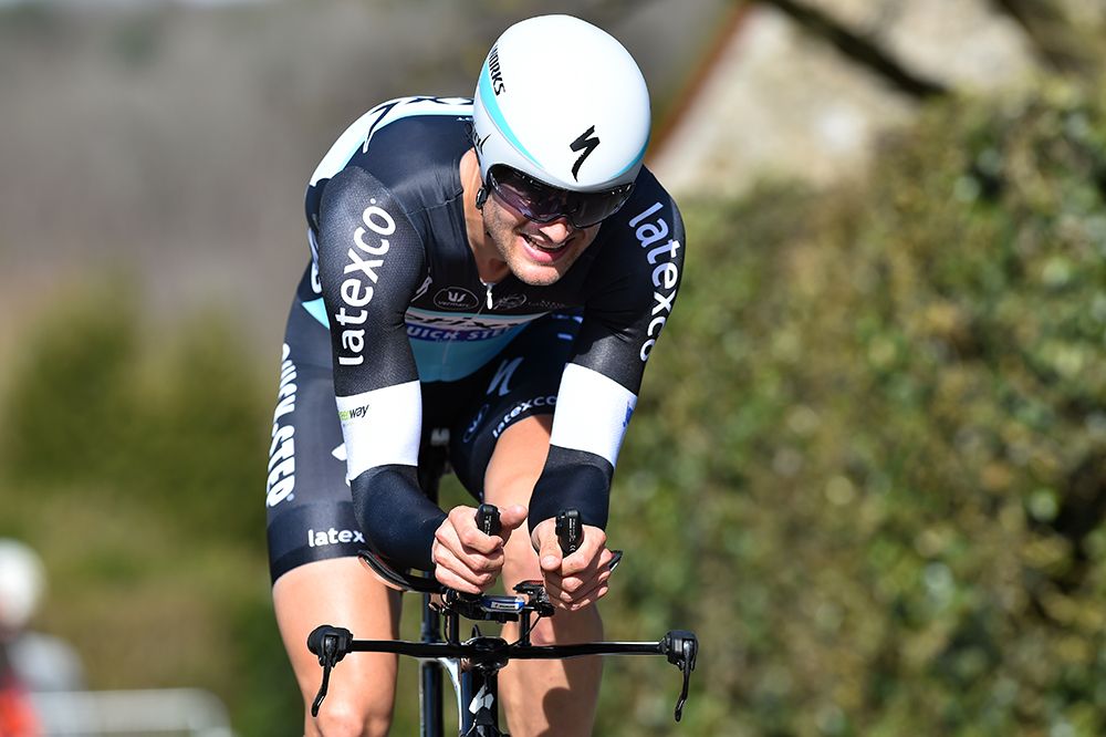 An Etixx-Quick Step rider