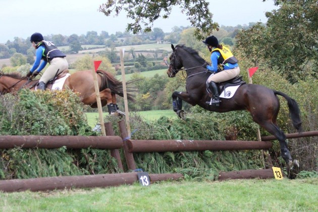 Lily leading Kerrie. Photo courtesy of Picasa