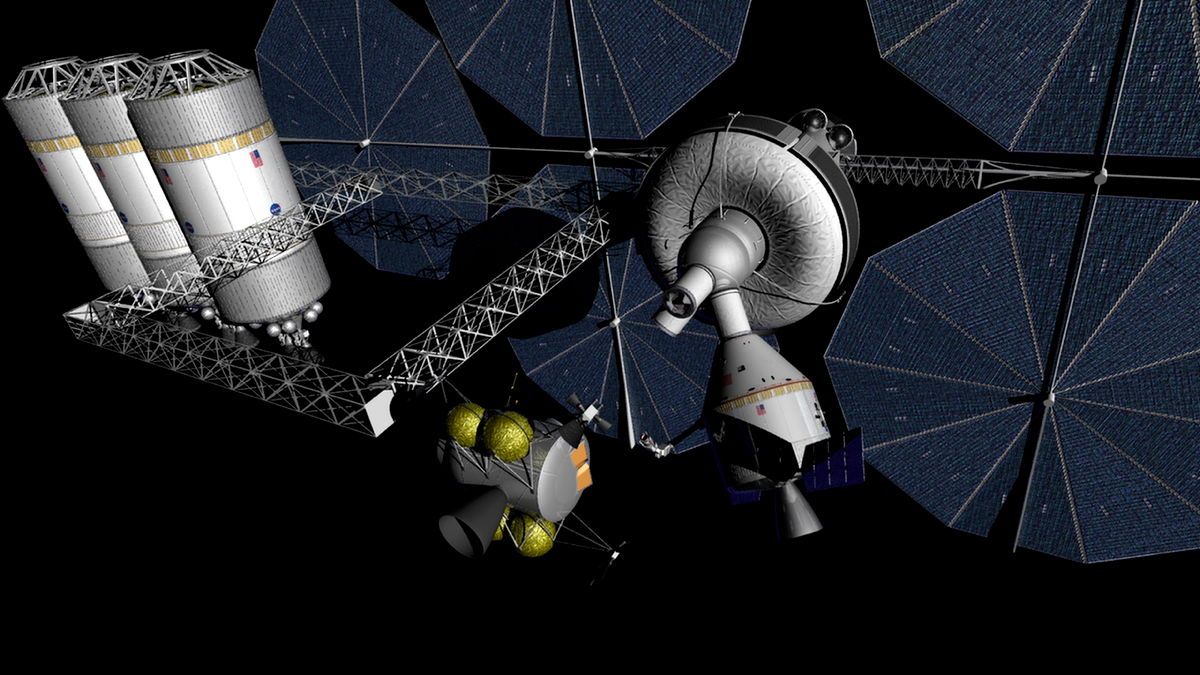 Gallery Visions of Deep Space Stations for Exploration Space