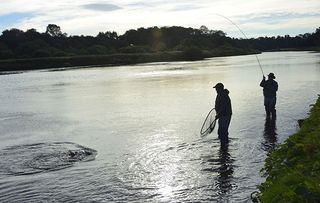 Fishing on The River Tweed