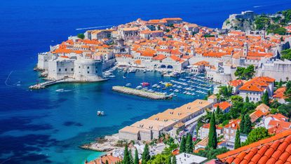 Dubrovnik’s iconic walled city 
