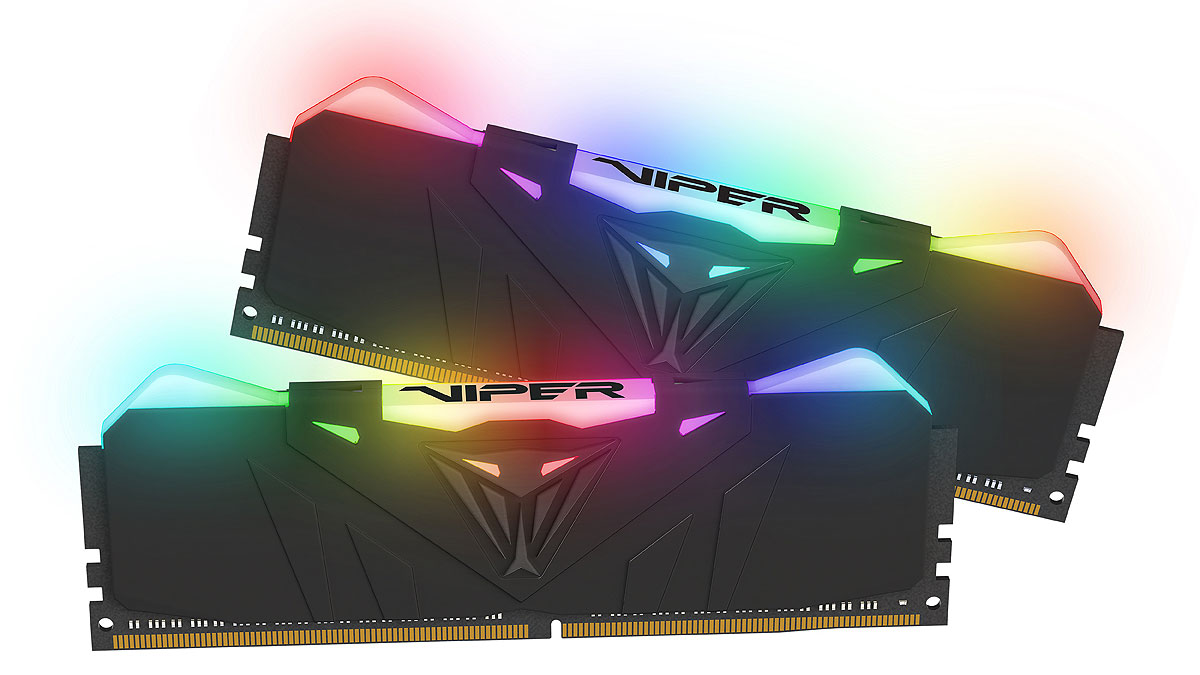 Best High-Speed RGB 16GB Kit: Patriot Viper RGB DDR4-3600