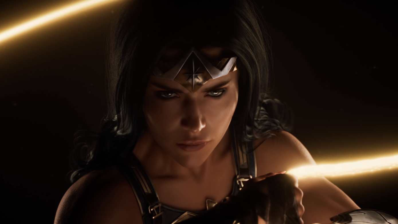 Wonder Woman close-up