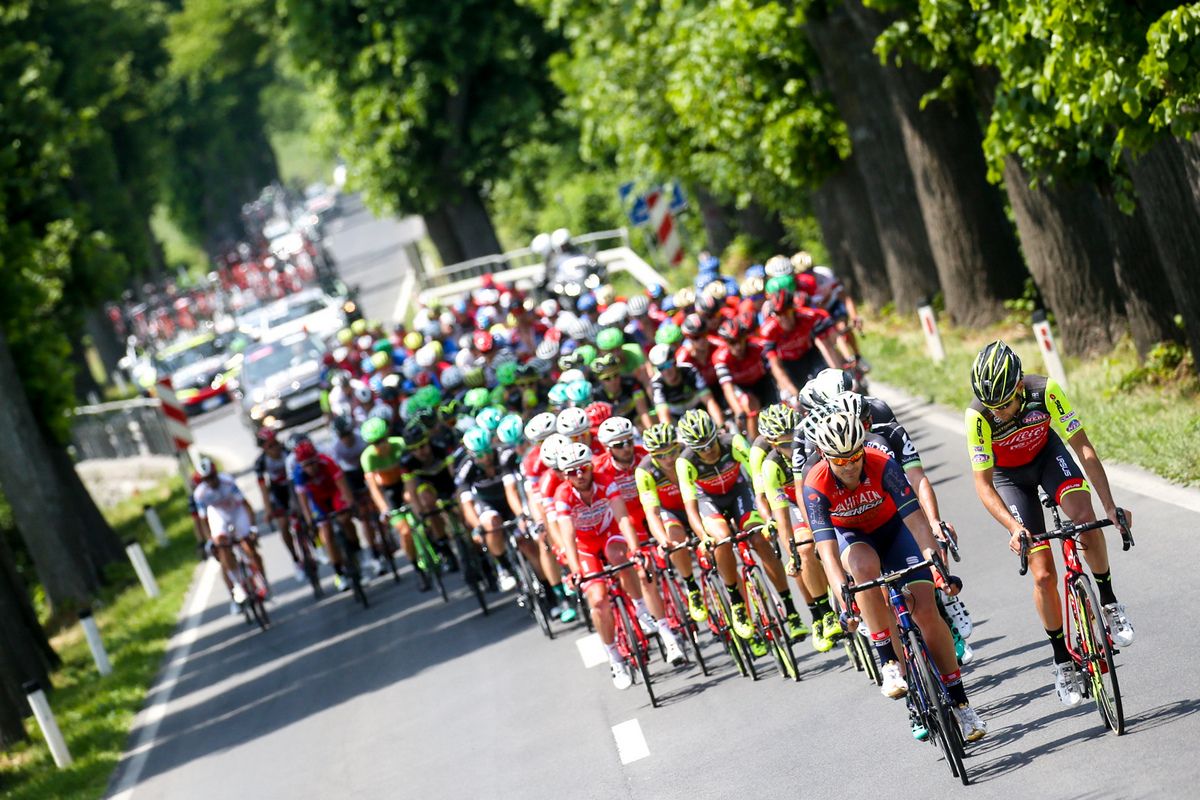 Wilier and Bahrain lead the peloton