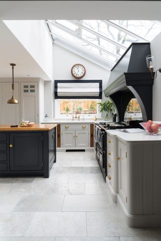 Humphrey Munson Blackheath monochrome kitchen window ideas