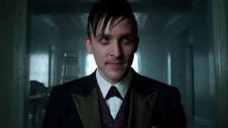 Robin Lord Taylor as Oswald Cobblepot on Gotham