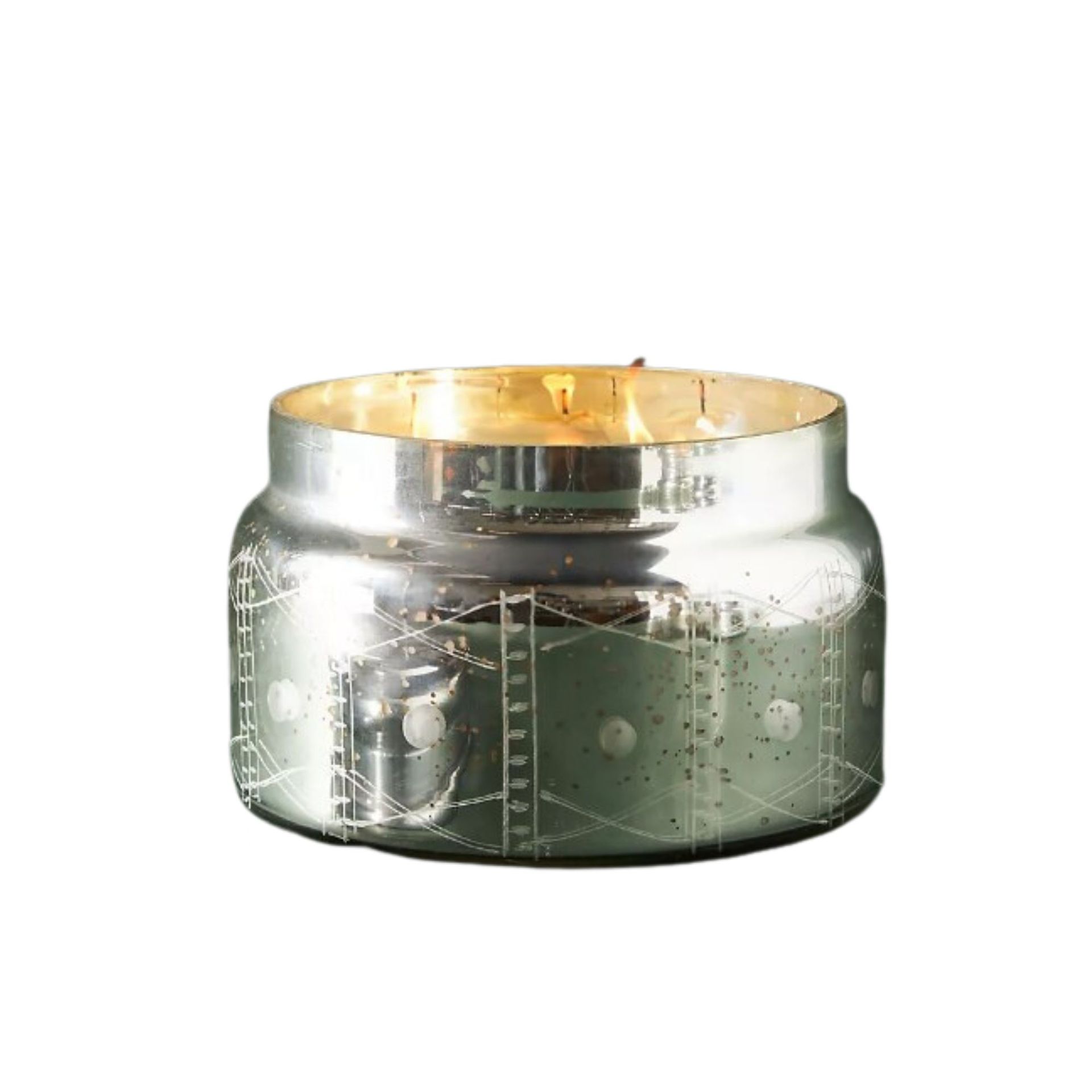 Sebuah lilin perak dengan lima sumbu