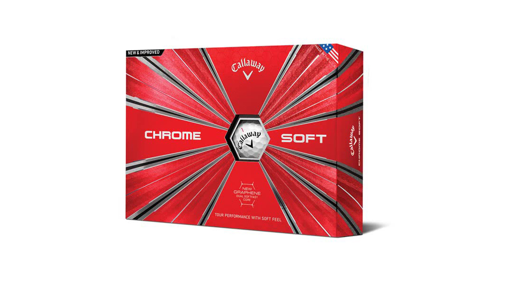 Callaway Chrome Soft on white background