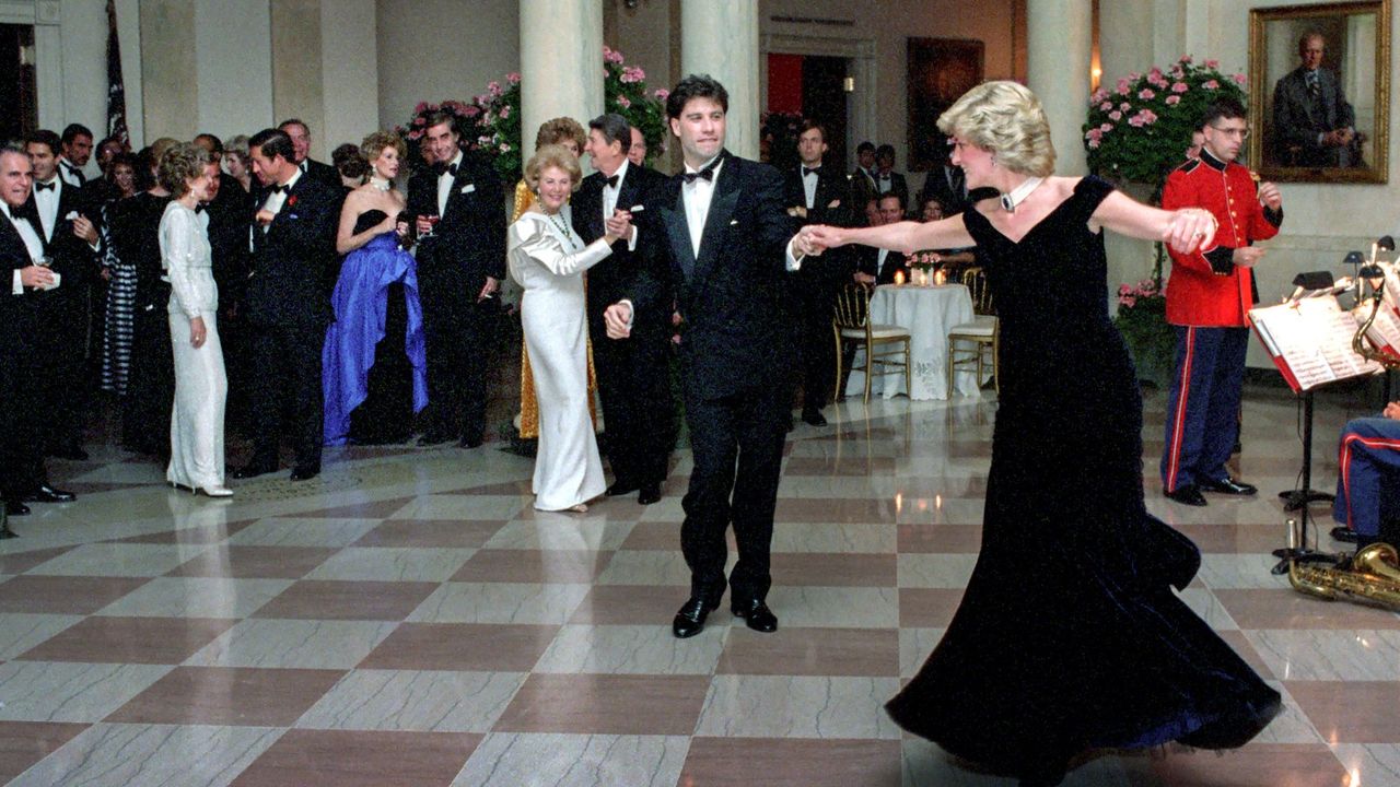 Diana&#039;s Edelstein dress was from the same designer who made the iconic &quot;Travolta dress&quot;