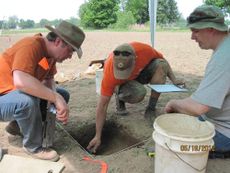 Dr. Brian Redmond in the field