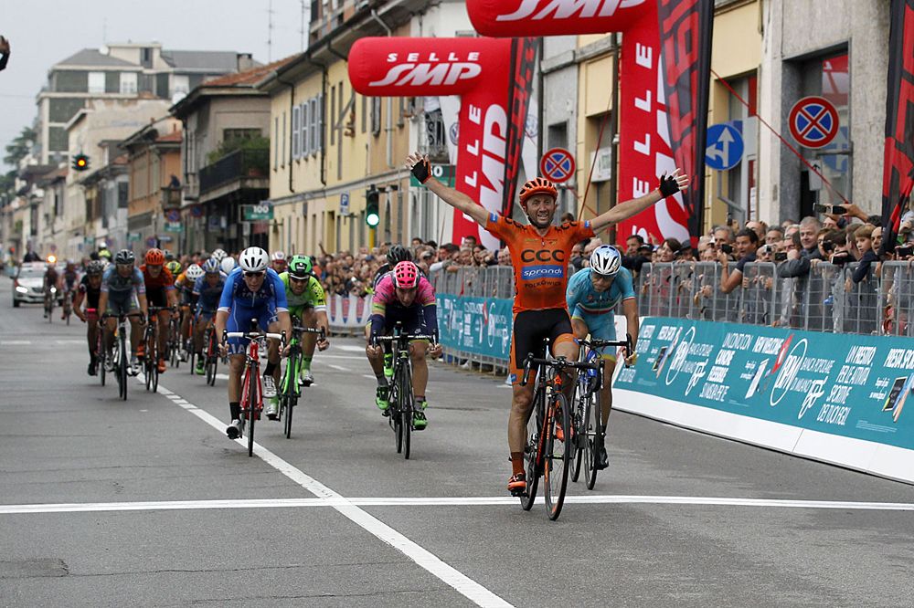 Davide Rebellin (CCC Sprandi Polkowice) wins Coppa Agostoni