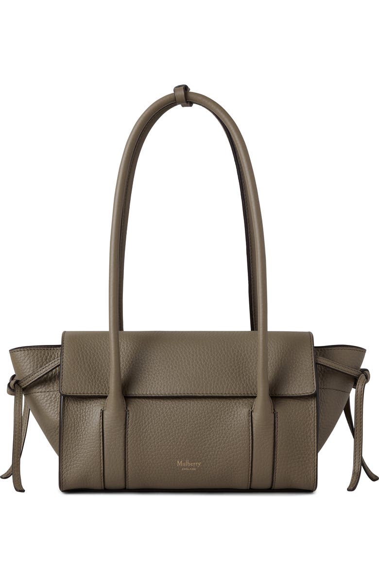 Mini Soft Bayswater Grained Leather Satchel