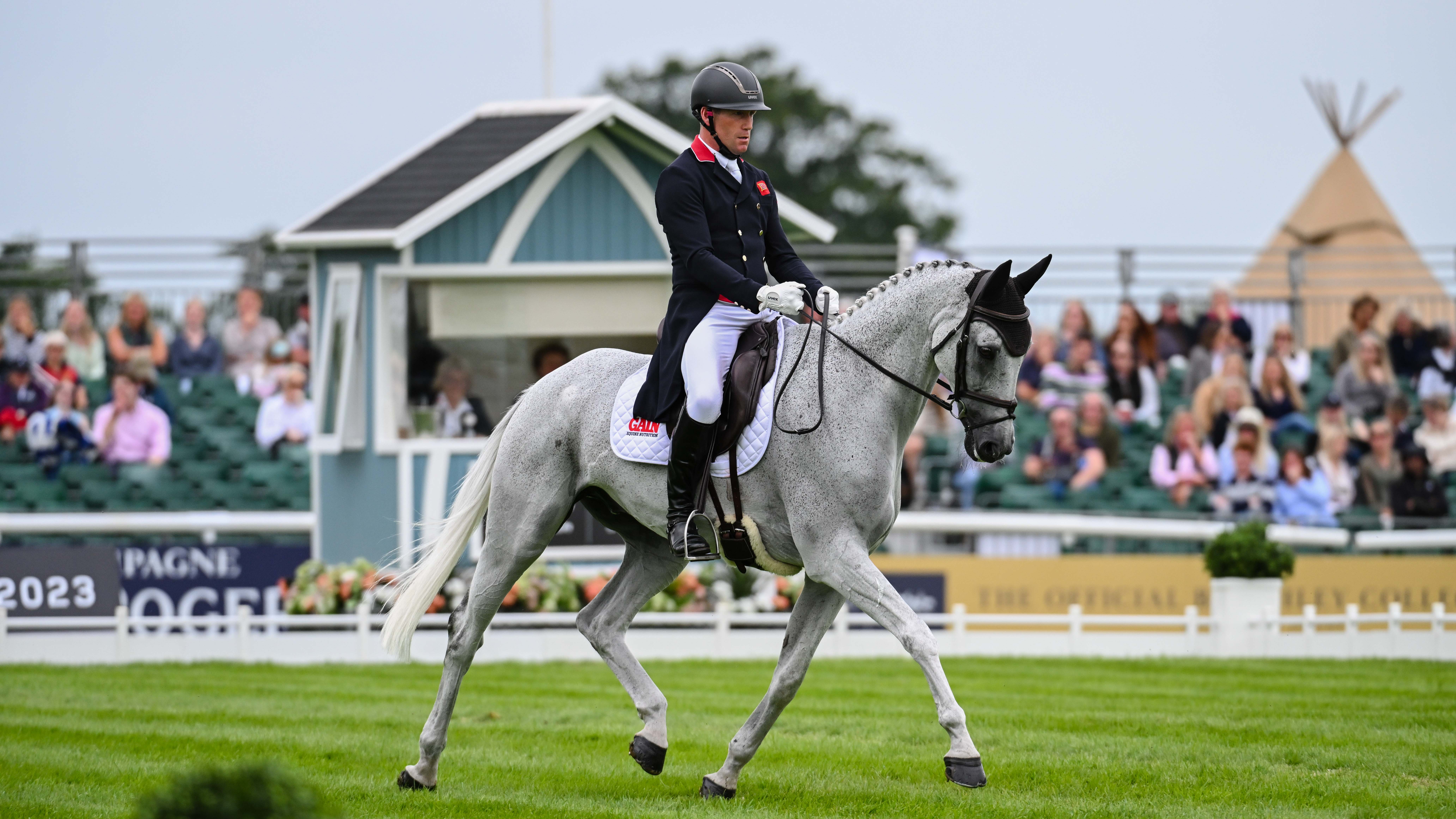 Burghley Horse Trials dressage: Oliver Townend and Swallow Springs