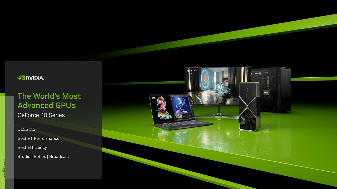 Nvidia Gamescom 2023 slide deck: DLSS 3.5 and more