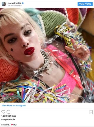Margot Robbie's instagram post