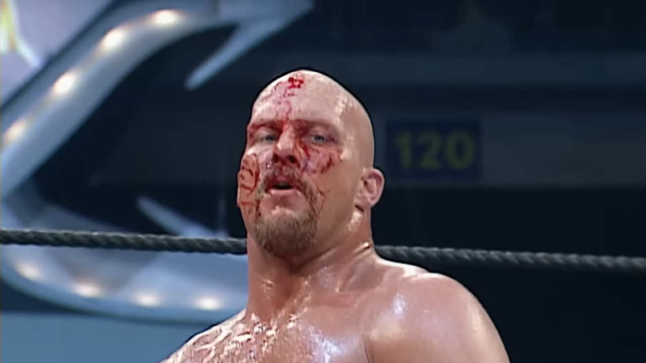 Stone Cold Steve Austin in the 2001 Royal Rumble