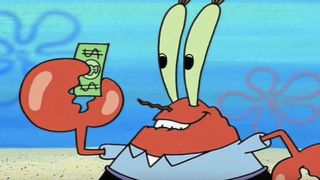 Clancy Brown as Mr. Krabs on SpongeBob Squarepants