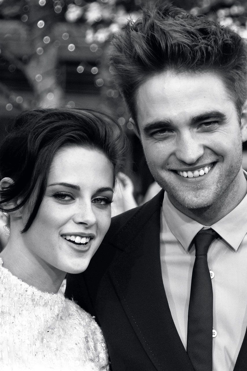 Robert Pattinson and Kristen Stewart 