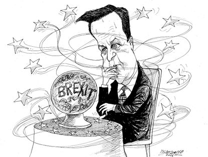 Editorial Cartoon World, Brexit decision