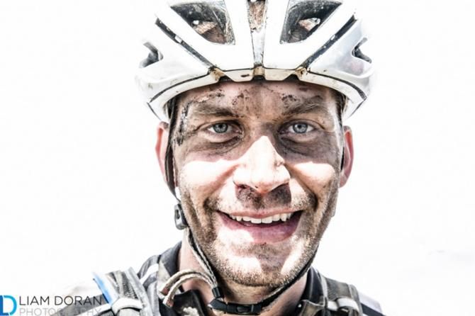 Solo competitor Mike Reardon's post stage one image as captured by Epic media director Liam Doran. Each racer was photographed