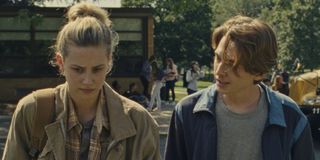 Lili Reinhart and Austin Abrams in Chemical Hearts