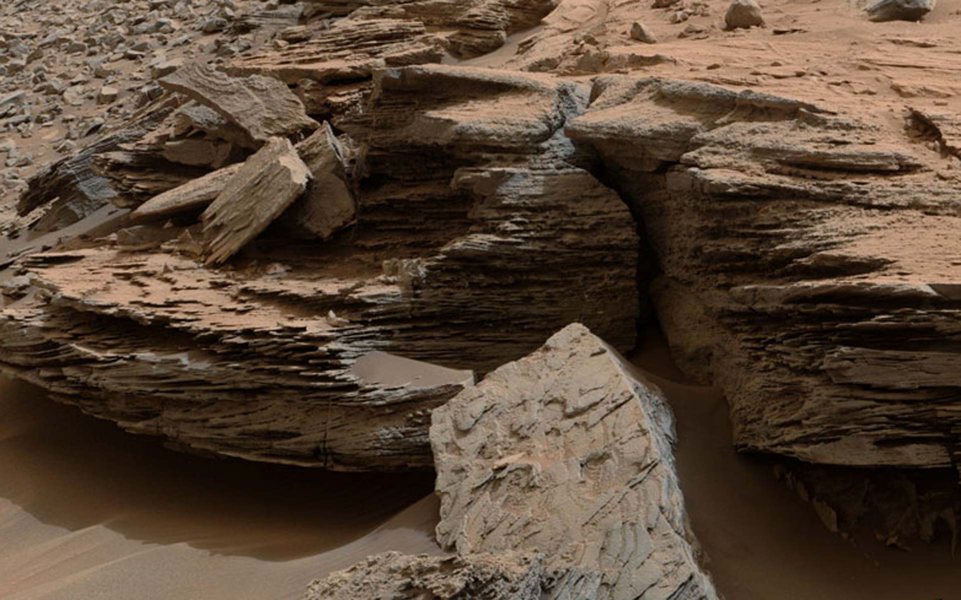 Mars has Layers