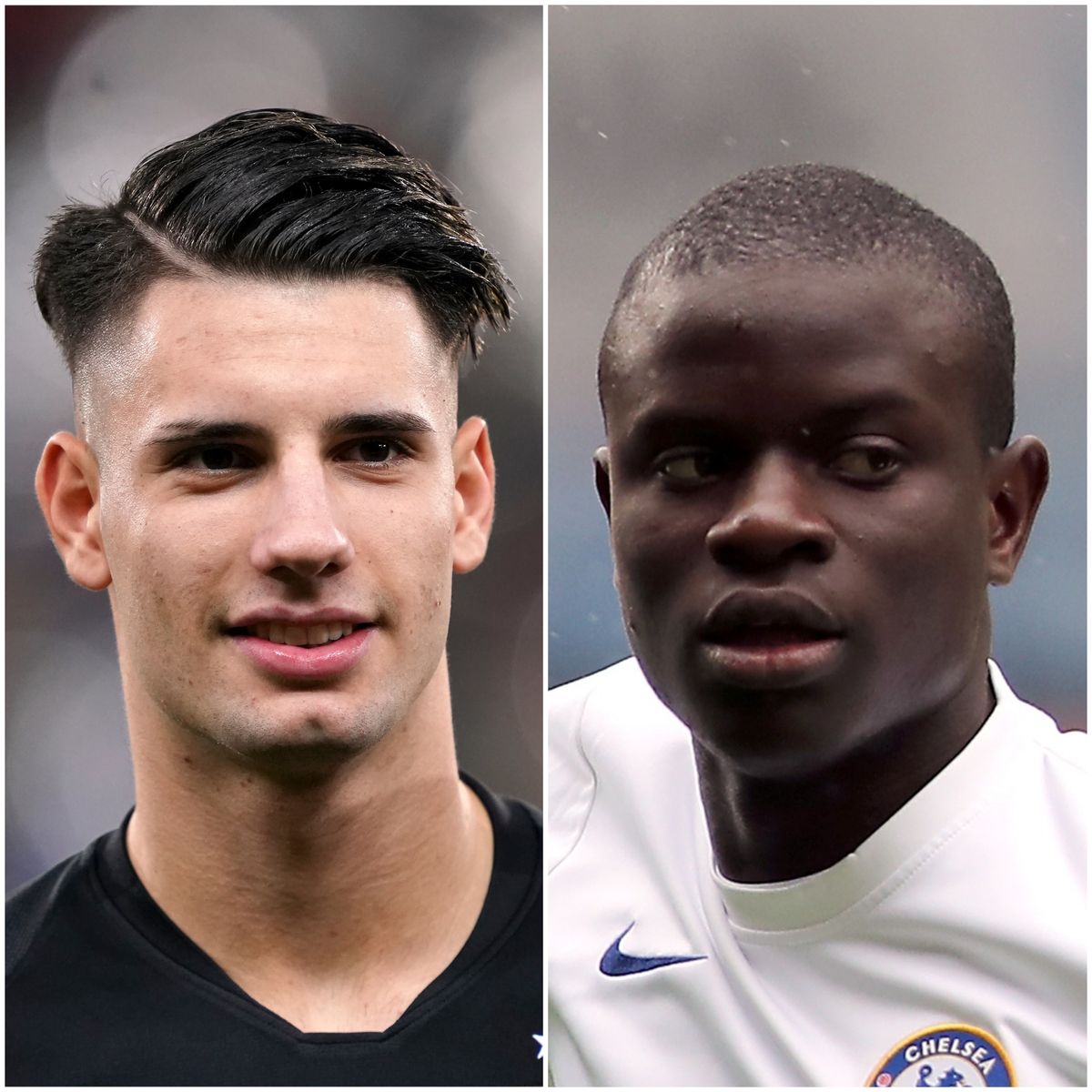 Dominik Szoboszlai and N’Golo Kante