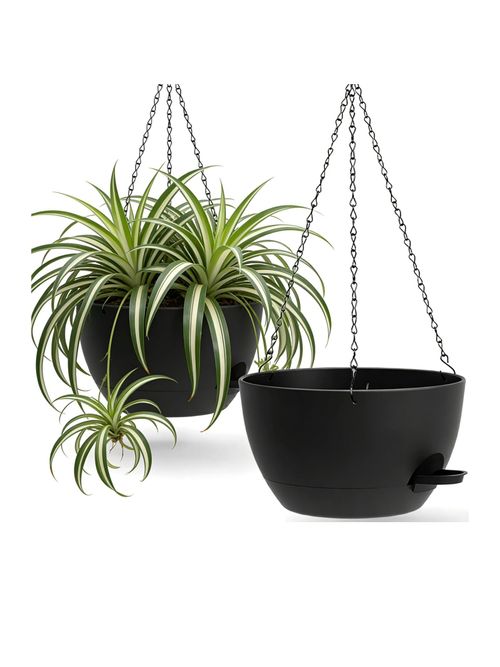 Watering Hanging Planters, 2 Pack