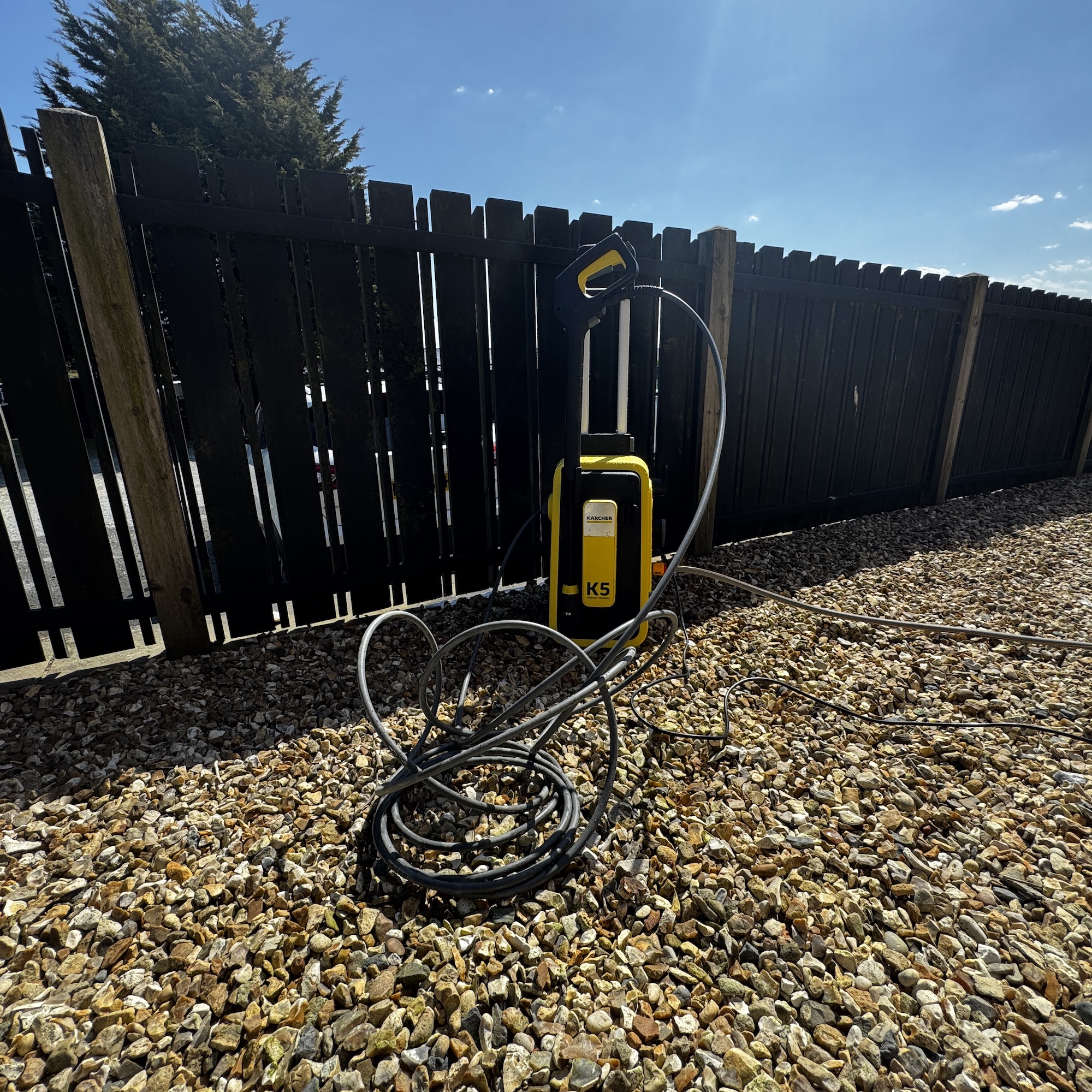 pressure washer testing