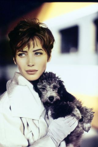 90s hair - christy turlington