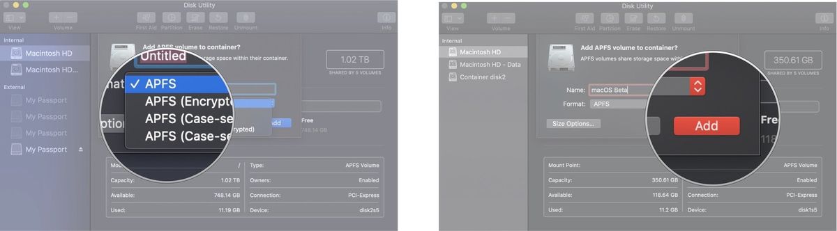 How to add a volume or partition a Mac to test macOS Big Sur | iMore