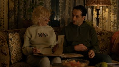 K Callan and Matthew Rhys in Widow’s Bay