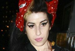 Marie Claire celebrity photos: Amy Winehouse on her way home from Limehouse police station