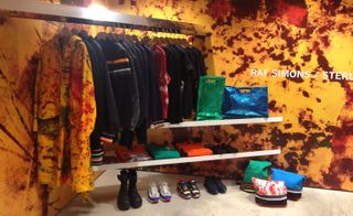 Showcase of the Raf Simons x Sterling Ruby collection