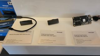 Three external SSDs by Patriot Group