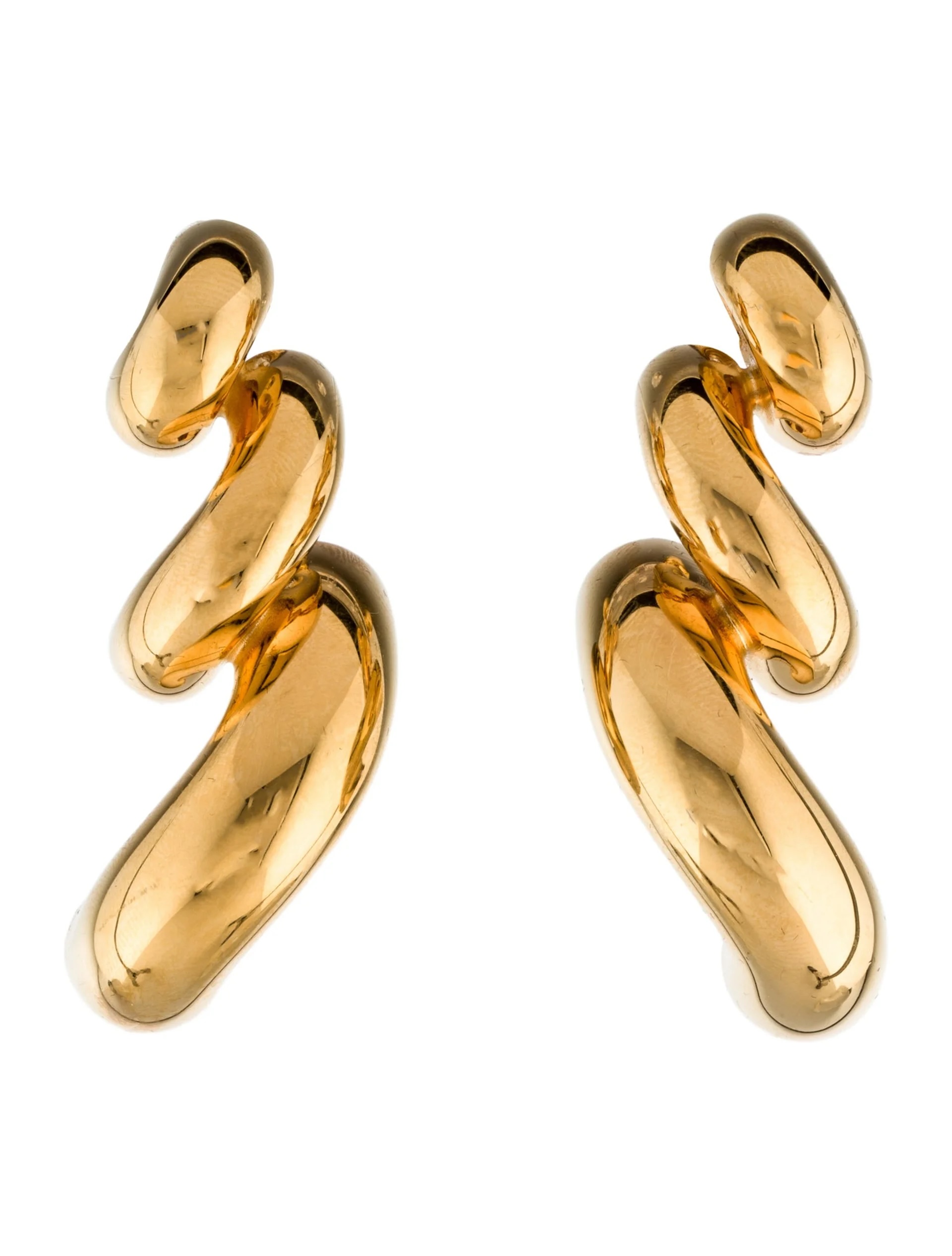 Alaia, Torsion Drop Earrings