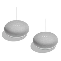 Google Home Mini 2-pack (chalk): $98 $45 en Walmart