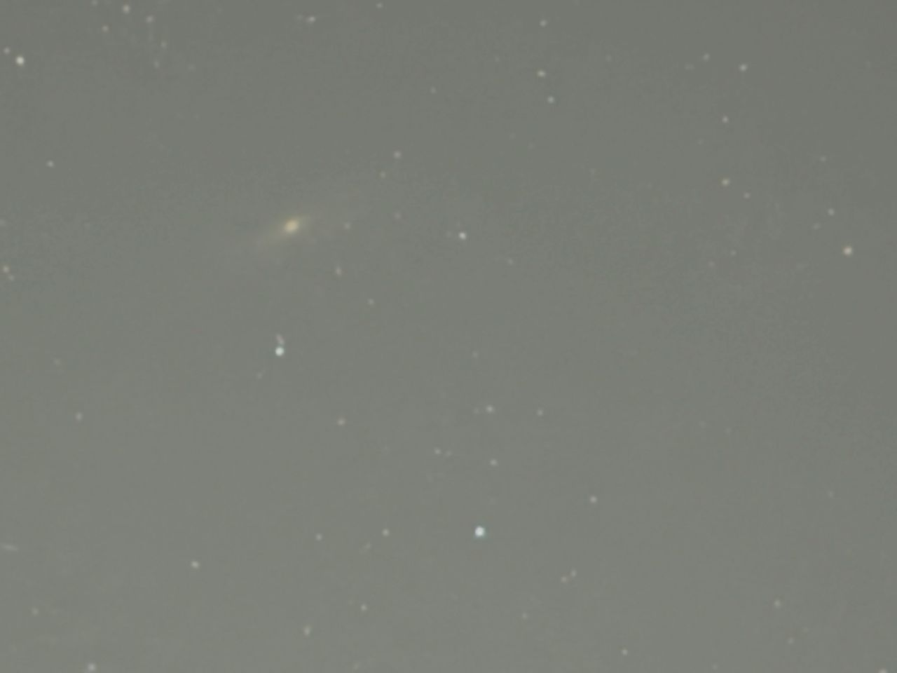 Apple iPhone 17 Pro astrophotography Andromeda Galaxy.