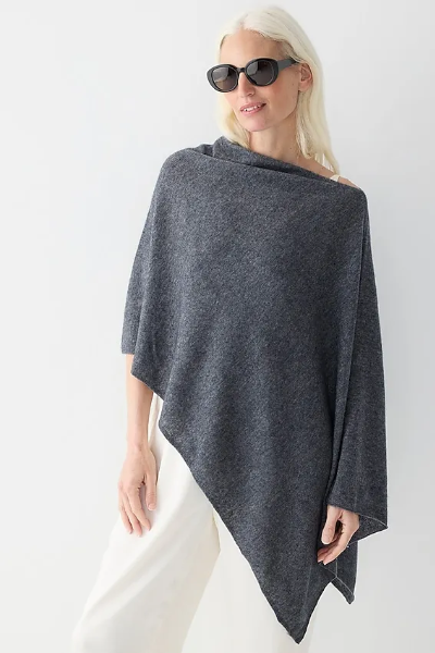 J.Crew, Cashmere-Wool Blend Poncho