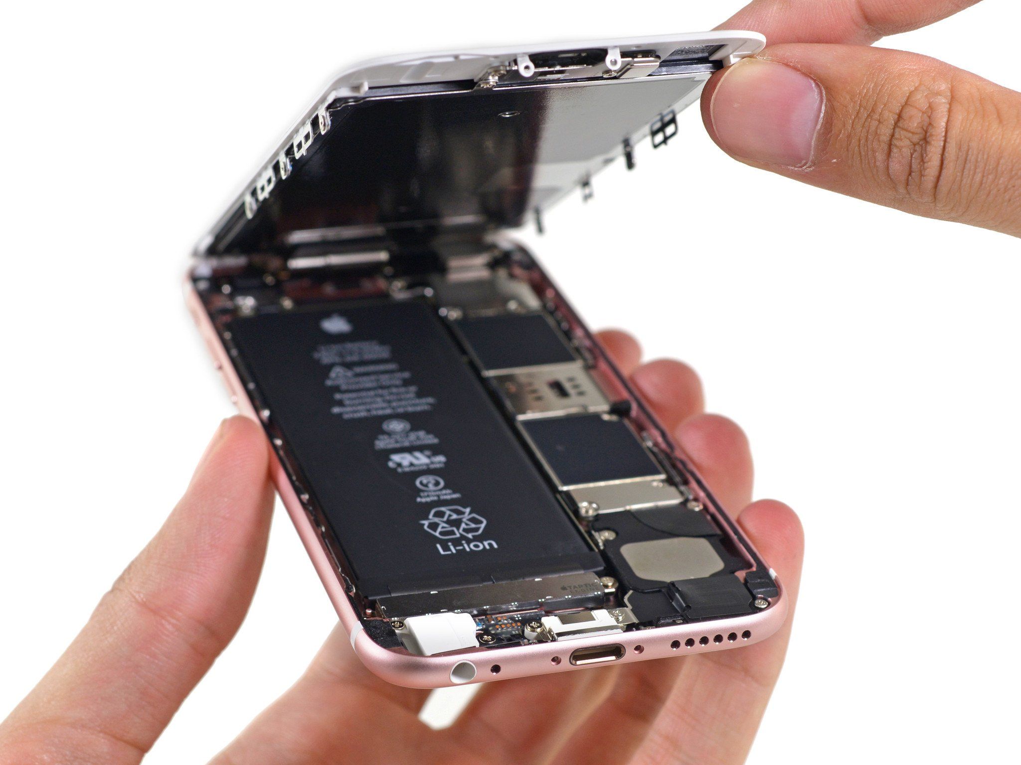 コンピュータ・IT iPhone6s iPhone 6s teardown confirms smaller 1,715mAh battery, heftier