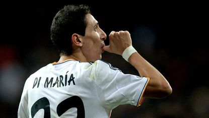 Real Madrid's Angel Di Maria