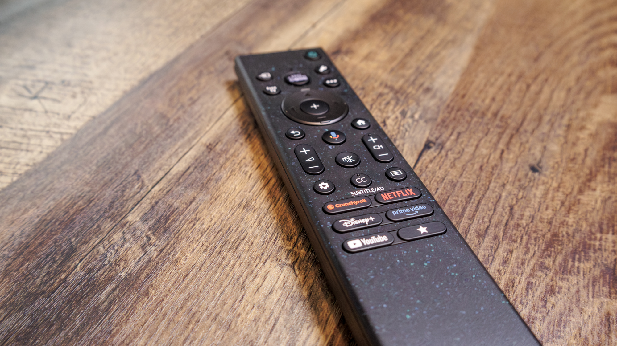 The remote for the Sony Bravia 9 II TV