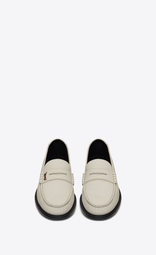 Le Loafer Penny Slippers in Smooth Leather