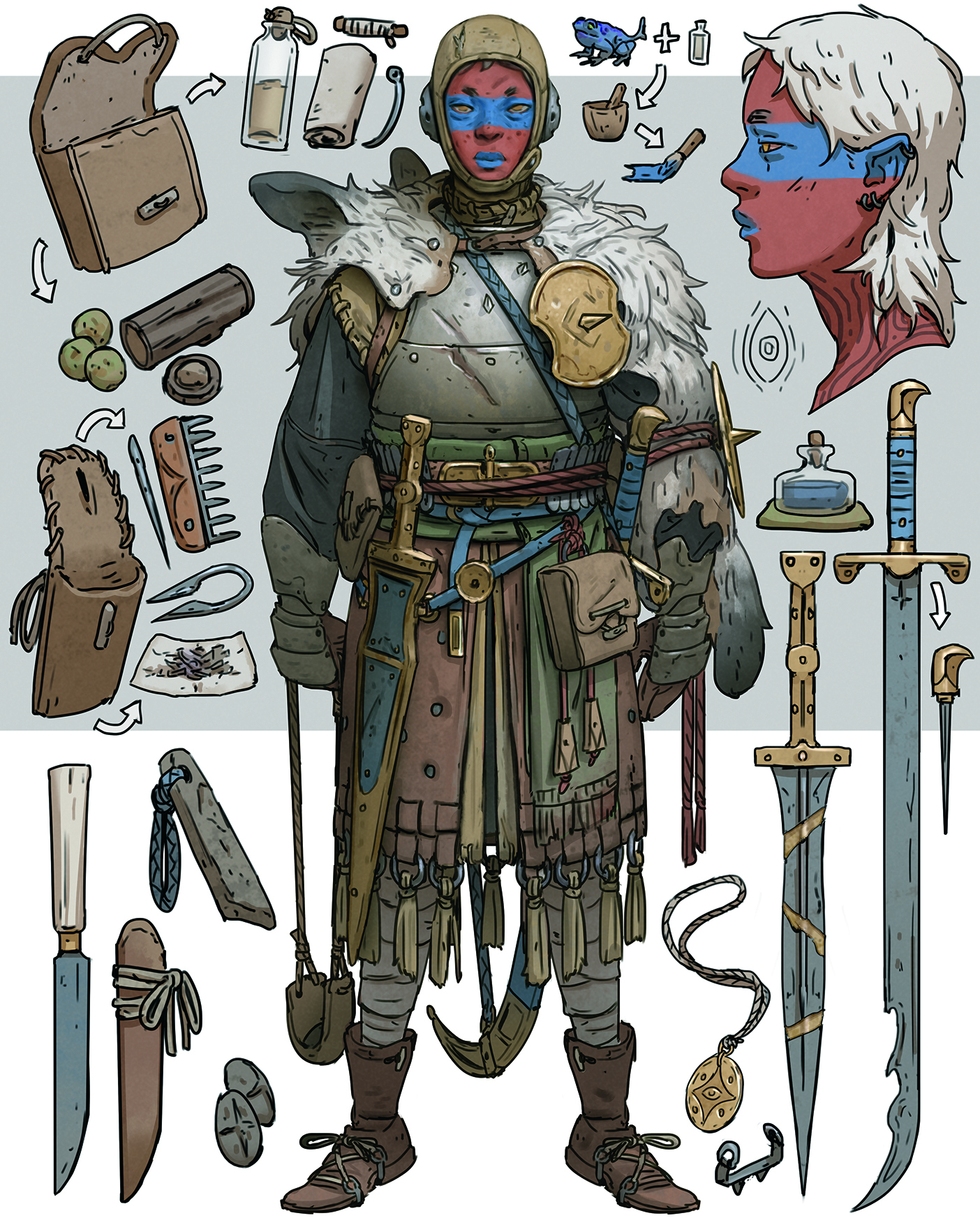How street fashion photography inspired this video game concept artist's character designs