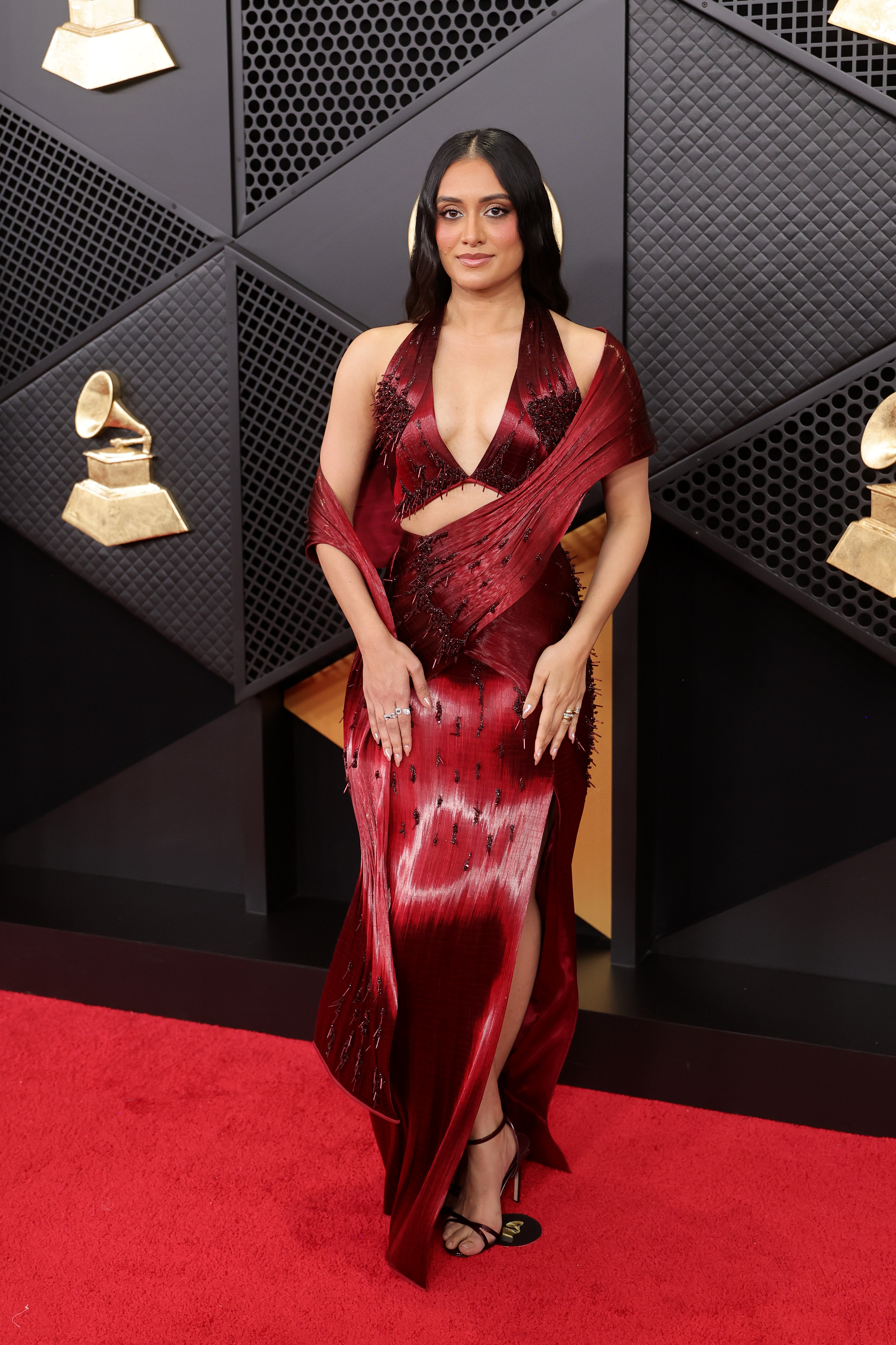 Jully Patel on the 2026 grammys red carpet
