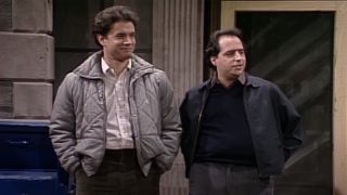 Tom Hanks and Jon Lovitz on Saturday Night Live