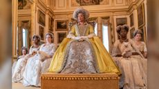 In the Netflix series, "Bridgerton," Queen Charlotte (played by Golda Rosheuvel) is a fan of Pomeranian dogs, just like the queen was in real life.&nbsp;