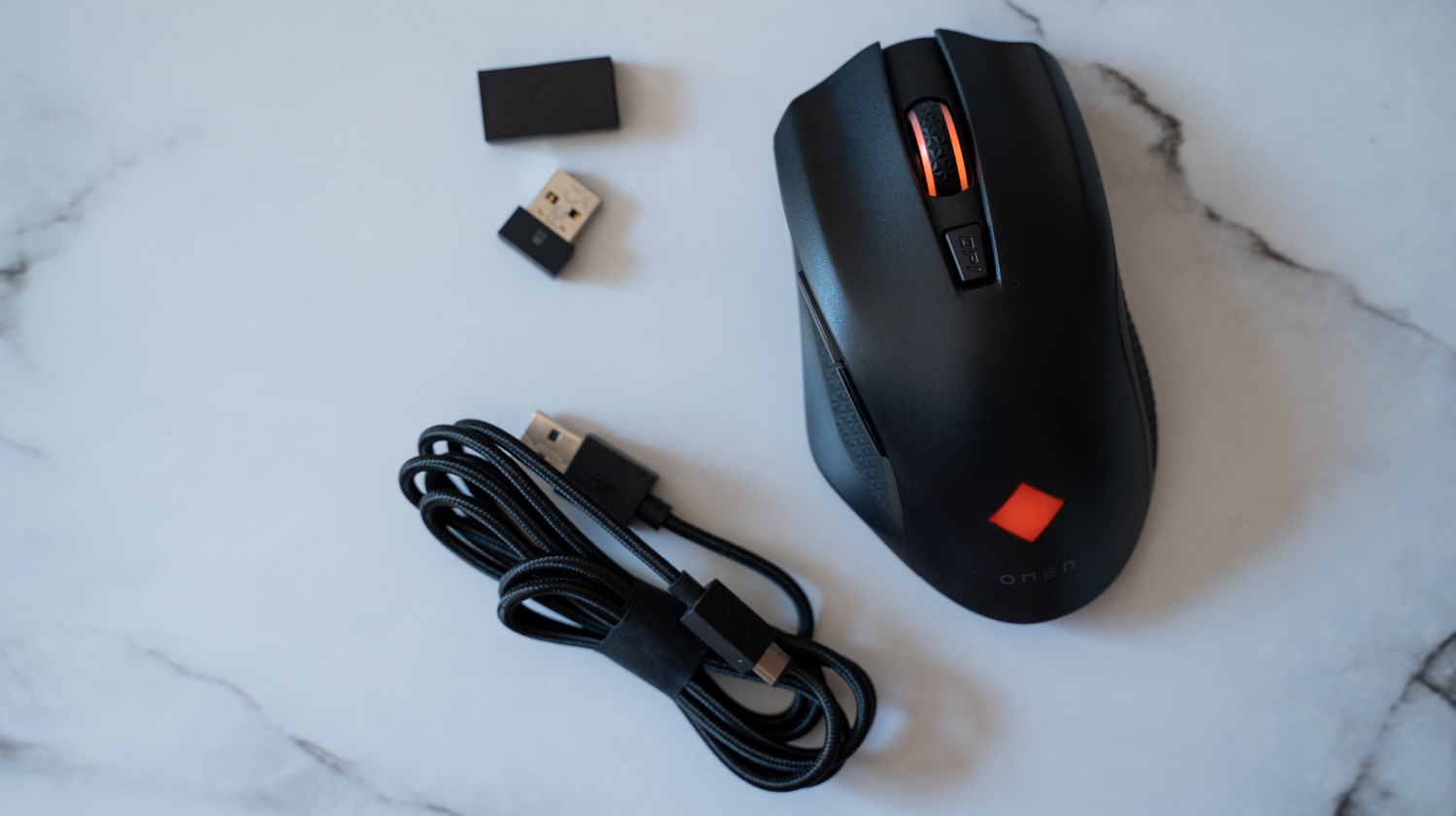 Mouse Nirkabel HP Omen Vector