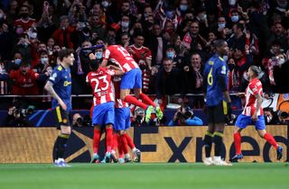 Atletico Madrid v Manchester United – UEFA Champions League – Round of Sixteen – First Leg – Wanda Metropolitano