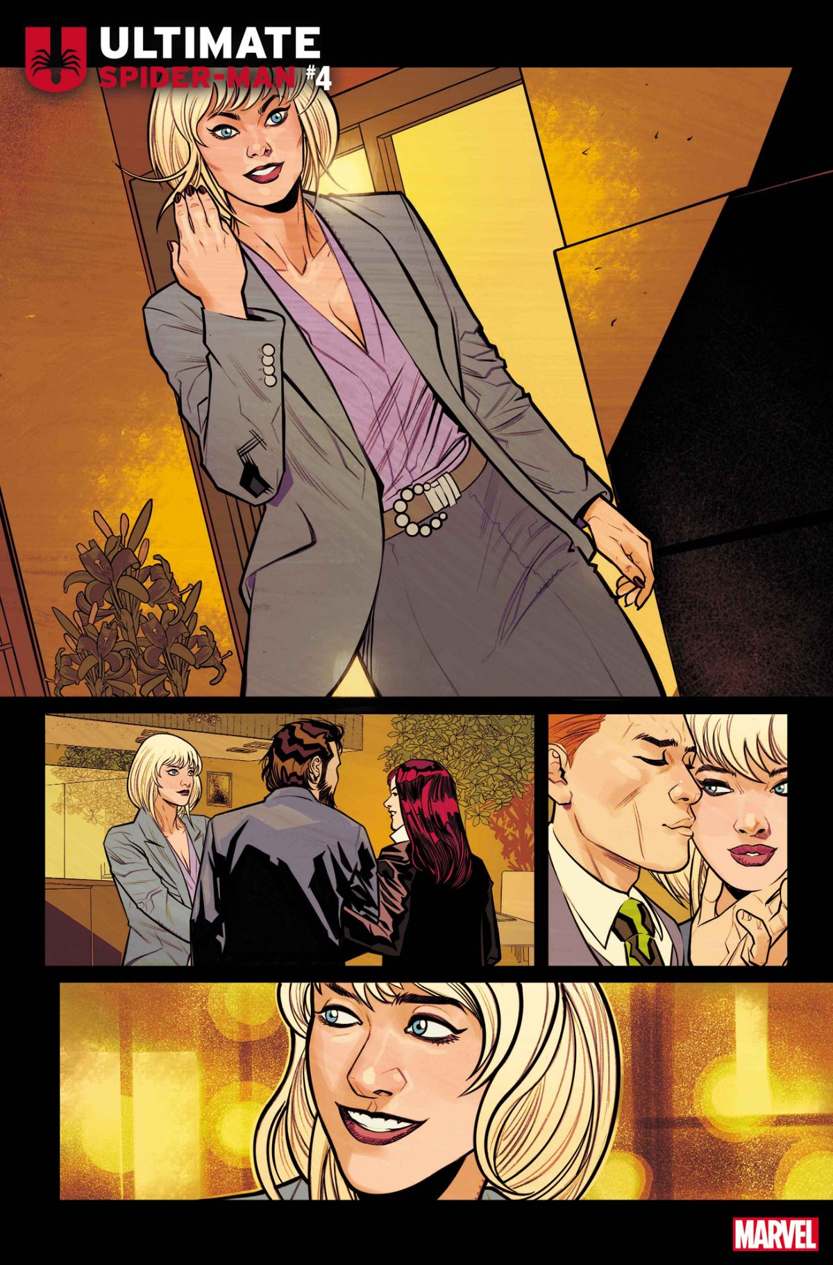 Ultimate Spider-Man #4 interior art
